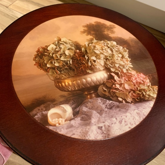 Vintage Western Germany Mahogany hat box - Picture 14 of 14